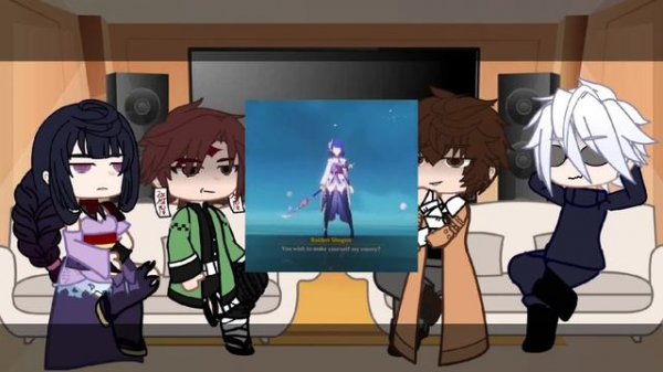 Fandoms react to each other Raiden Shogun