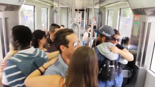 FLASH MOB METRO 1 - International Kizomba & Salsa Cruise Congress смотреть онлайн