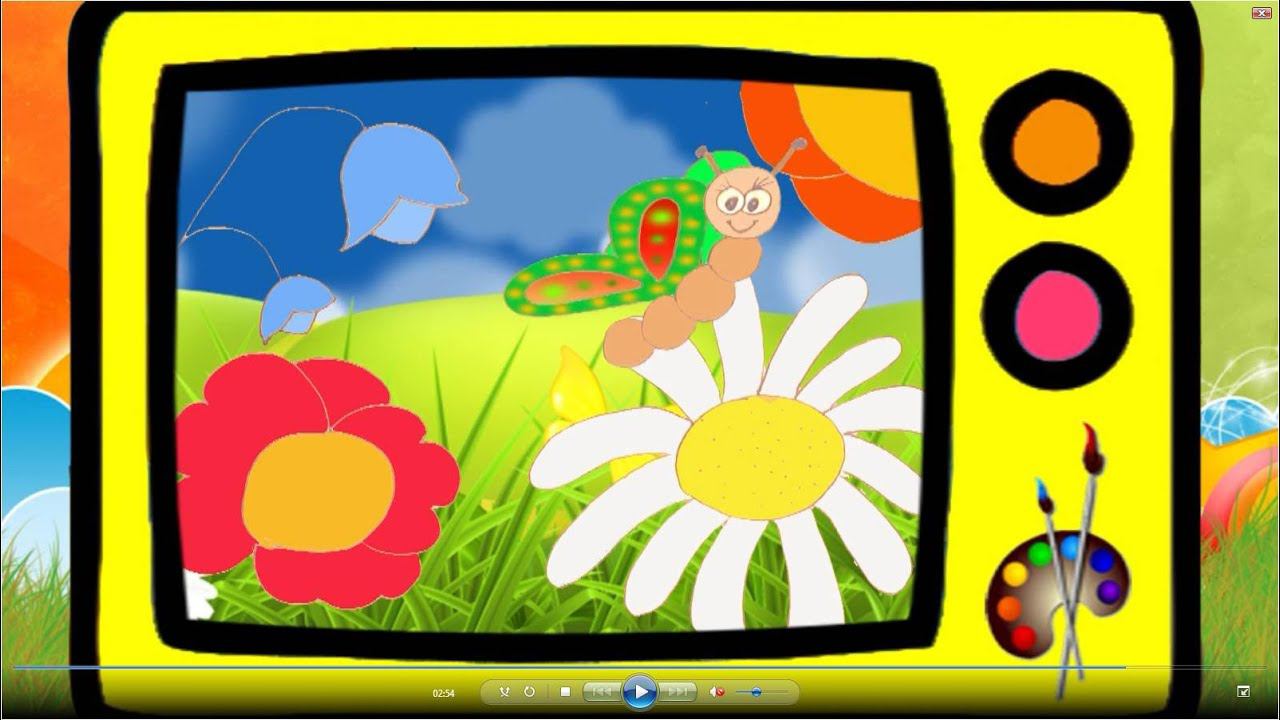 Как нарисовать бабочку / How To Draw A Butterfly. Оживающие рисунки