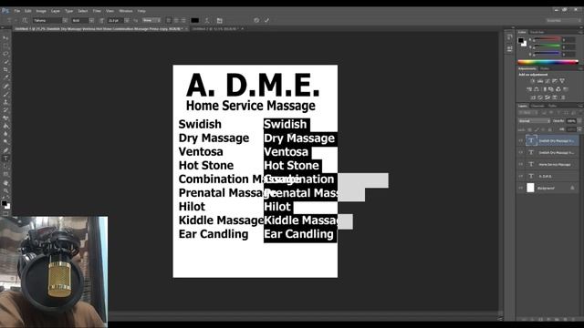 Adobe Photoshop CS6 Flyers Layout Basic смотреть онлайн