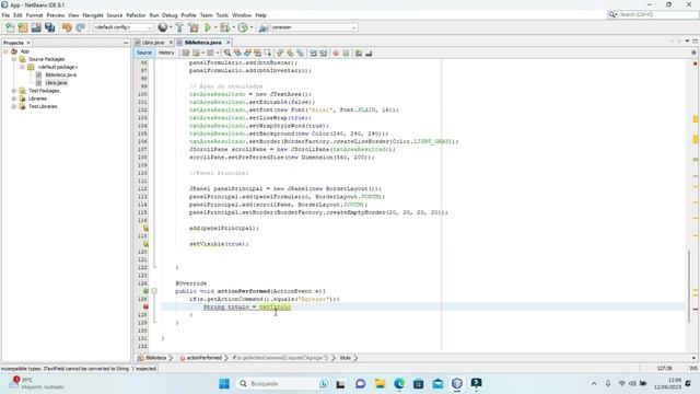 JAVA - GESTIÓN DE BIBLIOTECA - LIBROS смотреть онлайн