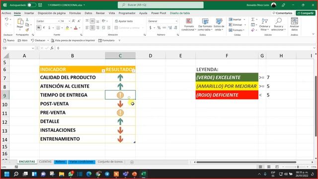 CLASE 1 EXCEL EXPERTO - FORMATOS CONDICIONALES AVANZADOS смотреть онлайн
