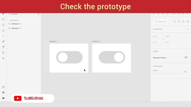 How to Create an Animated Toggle Switch UI - Adobe XD Tutorial смотреть онлайн