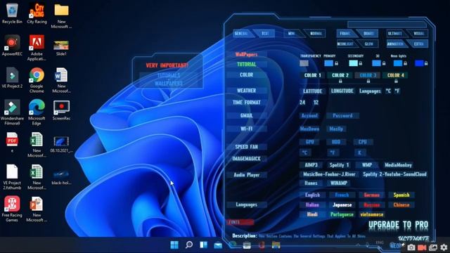 How to apply hacking skin for windows 11 || hacking theme for all windows || Hacker desktop смотреть онлайн