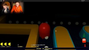 Охотимся за ПРИВИДЕНИЯМИ в ROBLOX PacBlox | РОБЛОКС по русски Жестянка