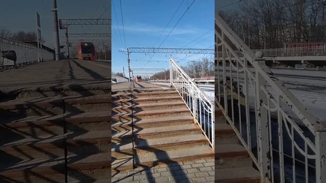 зачем так пугать? эс2г 123 ( ласточка ) Спб-Волховстрой проезжает ижоры смотреть онлайн