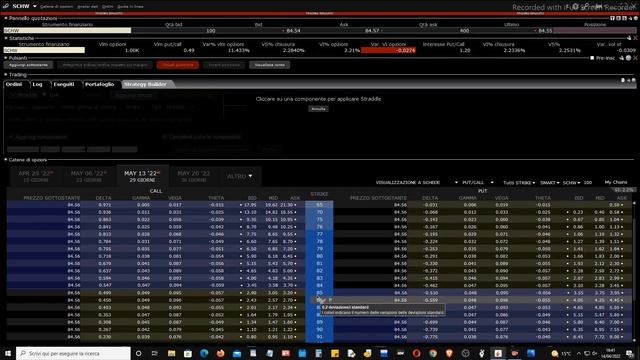 Mister Trader: Stocks, Options, Commodity Spread - Buy Straddle su The Charles Schwab (SCHW) смотреть онлайн