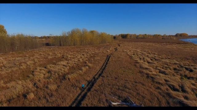 Осень в Павлодаре, Прииртышье 2018 с воздуха и воды. смотреть онлайн