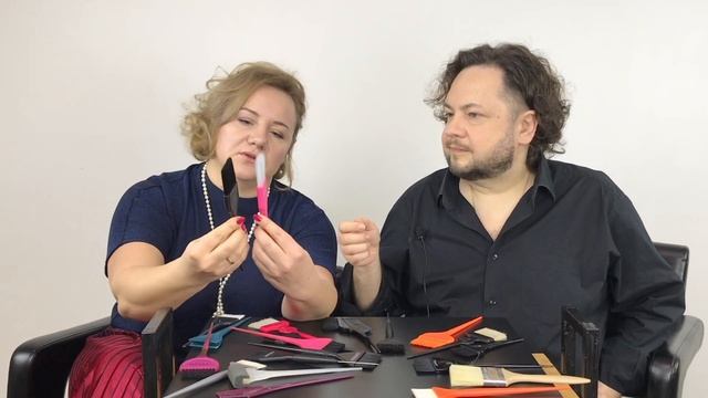 Framar, Schwarzkopf, Thermix, Litinskyi. Oбзор кистей для окрашивания волос.