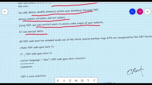 PHP: Need, Variables, Data Types, Operators, Comments, print/echo, Learn PHP in Punjabi Language смотреть онлайн