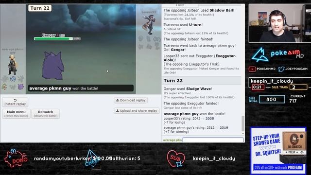 How I got to the top of Random Battles on Pokemon Showdown смотреть онлайн