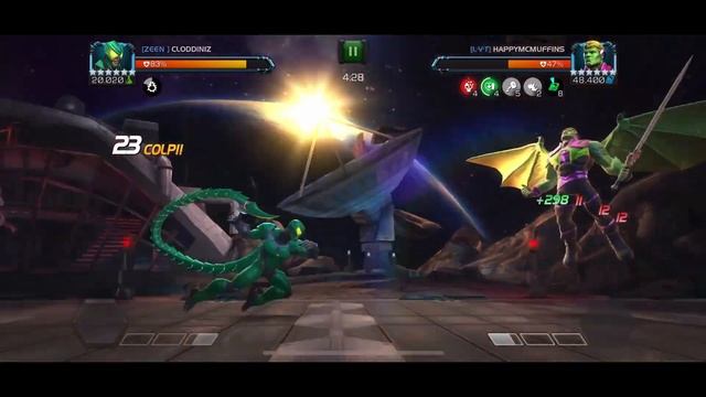 R4 Scorpion vs R4 Hulkling | Aw node 25 смотреть онлайн