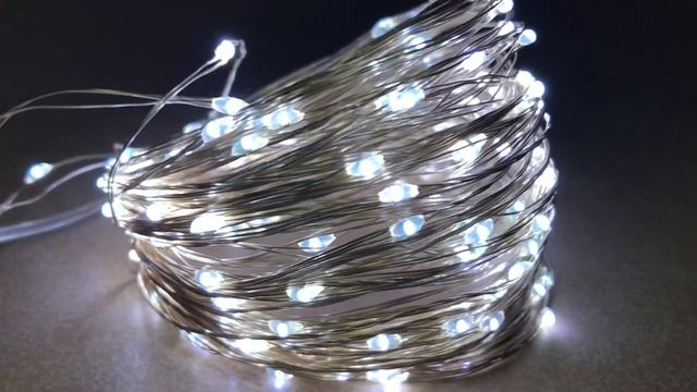 Светодиодная Гирлянда 200 Led ,на медной проволоке (Капля росы), смотреть онлайн