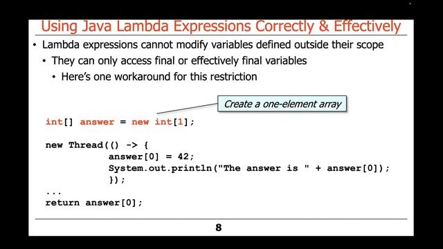 Using Java Lambda Expressions Correctly & Efficiently смотреть онлайн