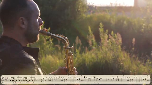 Topic, A7S - Breaking Me (sax cover, instrumental, sheet music for saxophone) смотреть онлайн