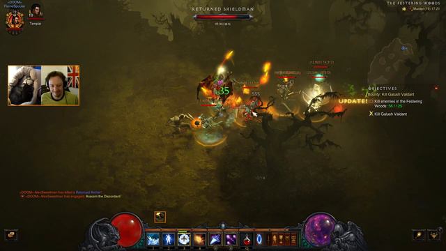 Diablo 3 Reaper of Souls Season 23 - HC Wizard Gameplay - E02 смотреть онлайн