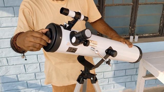 Reflector Telescope Step By Step | Night Sky through Newtonian Telescope | Best Telescope 350x Zoom смотреть онлайн