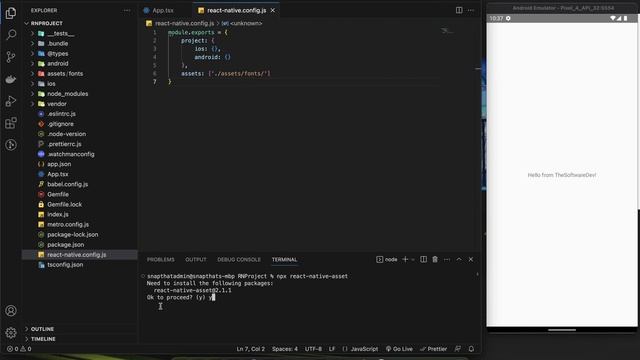 React Native Tutorial for Beginners | Custom Fonts Setup | # 4 смотреть онлайн