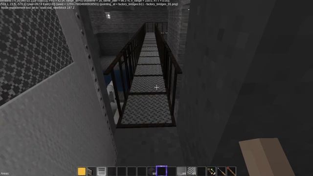 Minetest Gameplay EP198 Youtube Button, More_blocks, and Office Deco Mods смотреть онлайн
