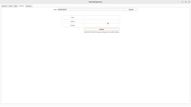 Book Inventory Management System - C++, Qt, PostgreSQL смотреть онлайн