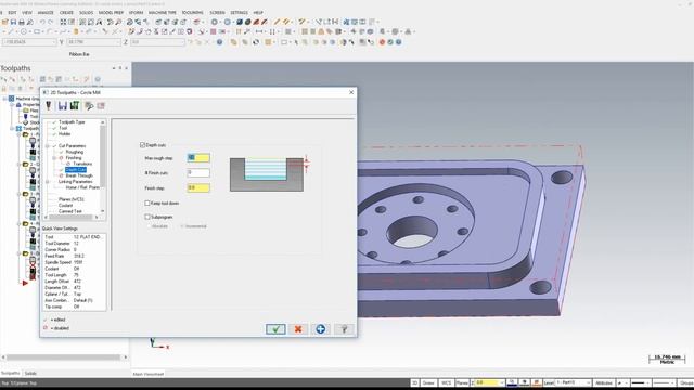 Mastercam X9 - Milling - CNC programming - CAM смотреть онлайн