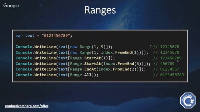 Master C# 8 New Features Webinar смотреть онлайн