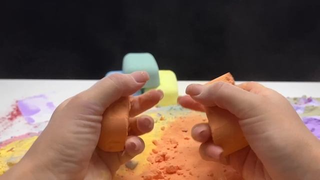 ASMR baking soda crunchy rainbow смотреть онлайн
