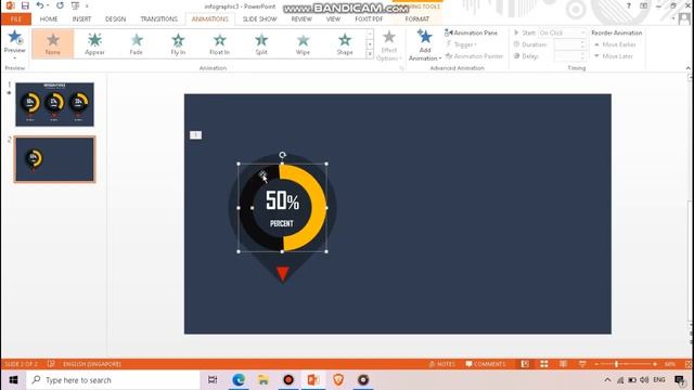 Infographic Animation Powerpoint Tutorial смотреть онлайн