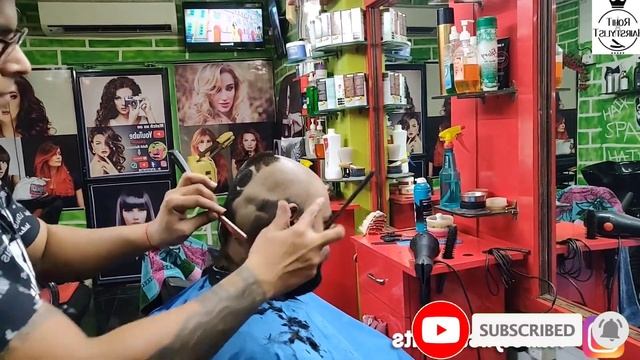 Headshave /Dandruff HeadShave Nape Shave/ Dandruff Removal Headshave /Straight Razor Headshave