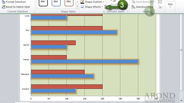 Using Excel 2010 - Add Effects to a Chart Element смотреть онлайн