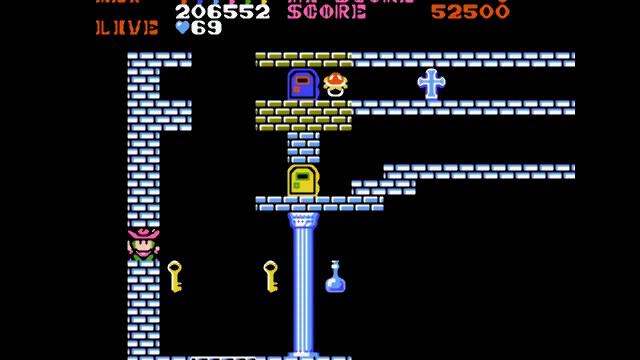 Прохождение игр на "Dendy". Famicom, nes. CastleQuest. смотреть онлайн