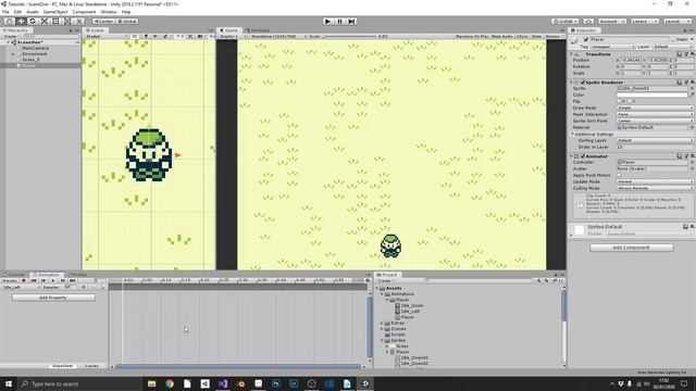 Retro RPG Style 2D Character Movement [Unity Tutorial] смотреть онлайн