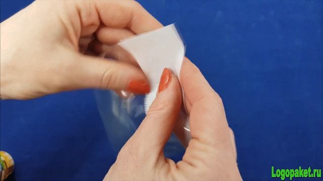 Полипропиленовый пакет с клеевым клапаном и еврослотом 17x27 от Производителя LogoPaket.ru смотреть онлайн