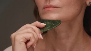 Скребок гуаша NICE CODE для массажа лица