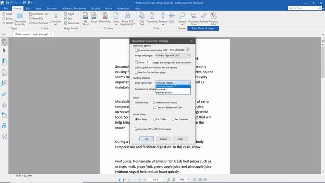 How to convert pdf to excel spreadsheet using Kofax Power PDF смотреть онлайн