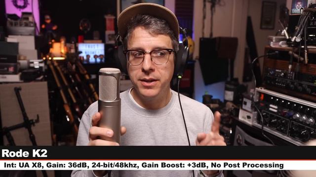 Rode NTK Tube Mic Review / Test (vs. CV12, K2, U67) смотреть онлайн