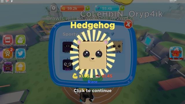 САМЫЙ РЕДКИЙ ПИТОМЕЦ + СЕКРЕТНЫЕ КОДЫ СДЕЛАЛИ МЕНЯ САМЫМ СИЛЬНЫМ КАЧКОМ В РОБЛОКС! ROBLOX Gym Realm смотреть онлайн