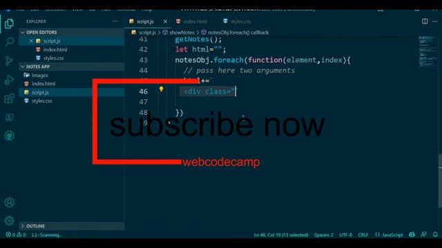 Notes app using javascript смотреть онлайн