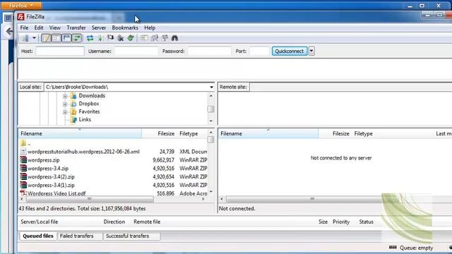 Wordpress Training 2013 - 25 - FTP Filezilla смотреть онлайн