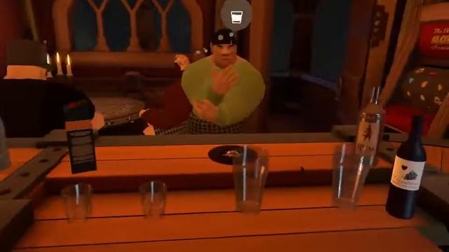 Channelling my inner bar keeping skills in the 'Comfy Corner' of 'Taphouse VR' on Oculus смотреть онлайн