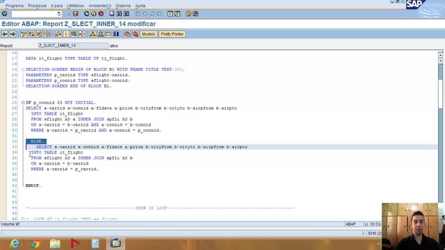 Aula de SAP / ABAP - Fazendo SELECT INNER JOIN e como montar uma ALV, rápido e fácil смотреть онлайн