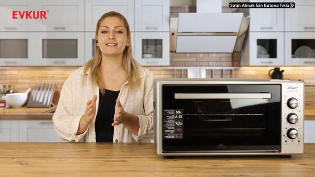 Arzum Cookart Maxi 50 lt Çift Camlı Fırın Ürün İnceleme смотреть онлайн