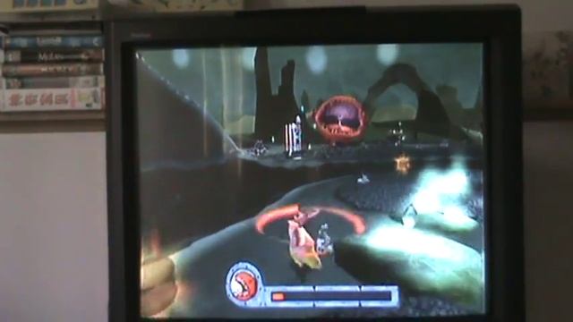 Spongebob Squarepants the movie walkthrough part 12 I'll let you pet Mr. Whiskers no damage 1st bos смотреть онлайн