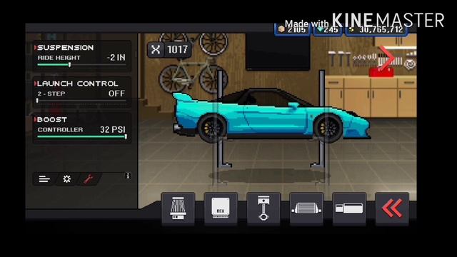 HOW TO MAKE A MCLAREN P1 GTR IN PIXEL CAR RACER смотреть онлайн