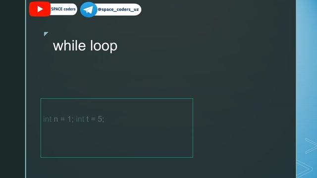 Javada takrorlash operatorlari. Iteration statements in java смотреть онлайн