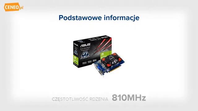 ASUS GF GT630 2048MB 128bit (GT630-2GD3) - Ceneo.pl смотреть онлайн