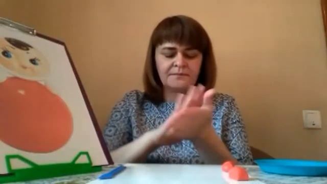 Лепка с детьми 2 - 3 лет "Веселая неваляшка" (воспитатель Рисина Е.В.) смотреть онлайн