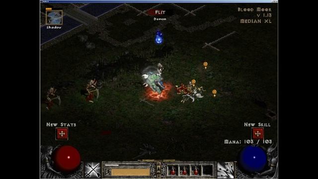 Diablo II PC Median XL Ultimative XVI Mod Part 1 The Necromancer смотреть онлайн