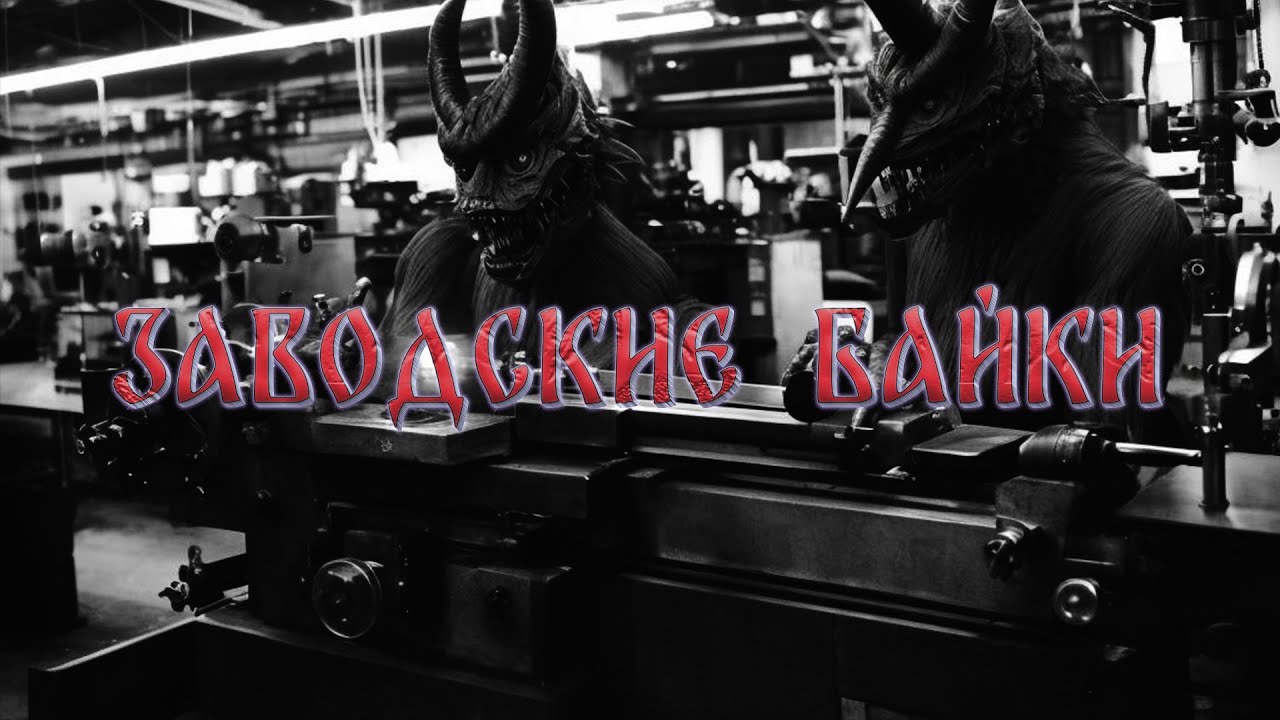 ЗАВОДСКИЕ БАЙКИ! Страшные Истории На Ночь смотреть онлайн
