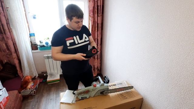 Купил китайскую электропилу цепную Ставр. Смотрите видео отзыв! смотреть онлайн